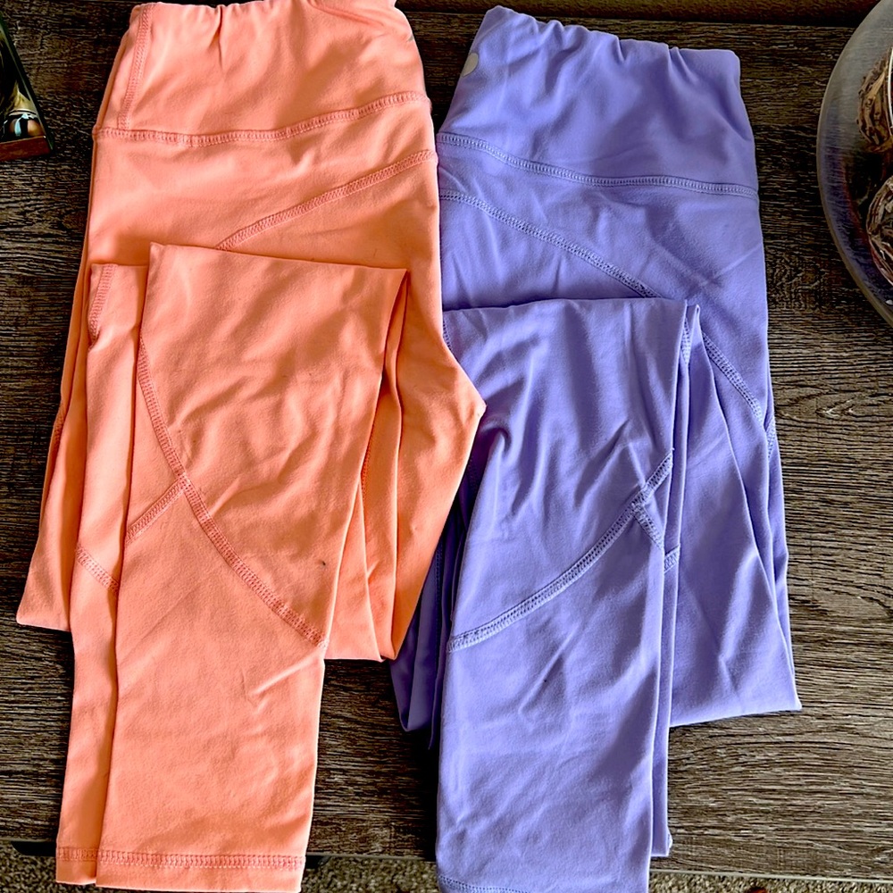 Peach butt leggings (2 for $35) or $20 each size S